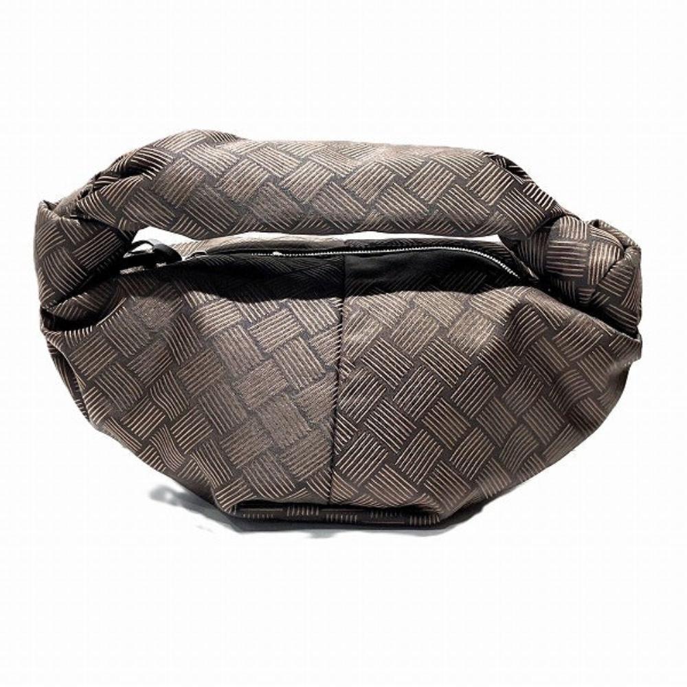 Brown Canvas Bottega Veneta Handbag