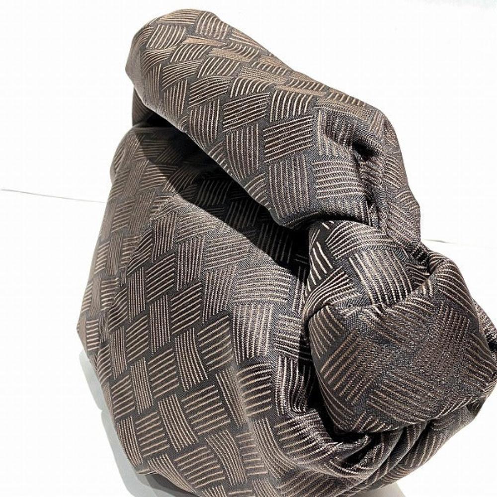 Brown Canvas Bottega Veneta Handbag