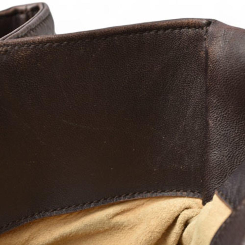 Brown Fabric Bottega Veneta Tote
