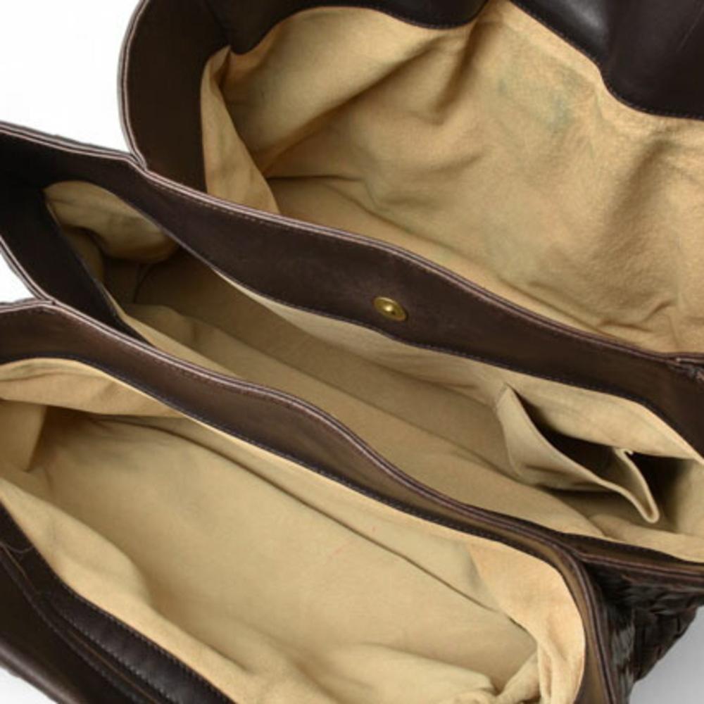 Brown Fabric Bottega Veneta Tote