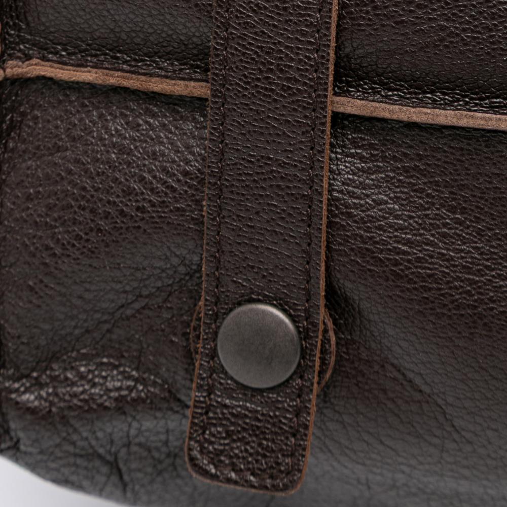 Brown Leather Bottega Veneta Crossbody Bag