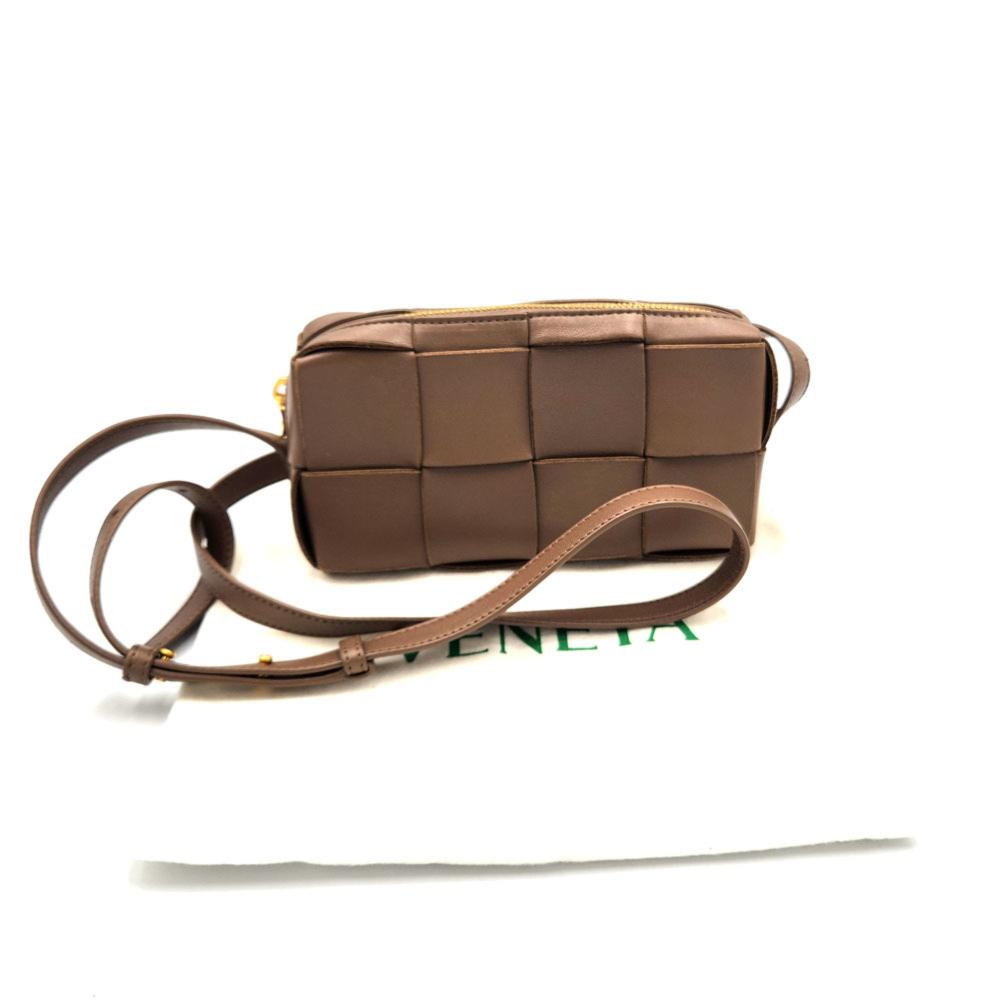 Brown Leather Bottega Veneta Crossbody Bag
