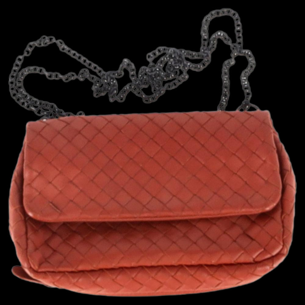 Brown Leather Bottega Veneta Crossbody Bag