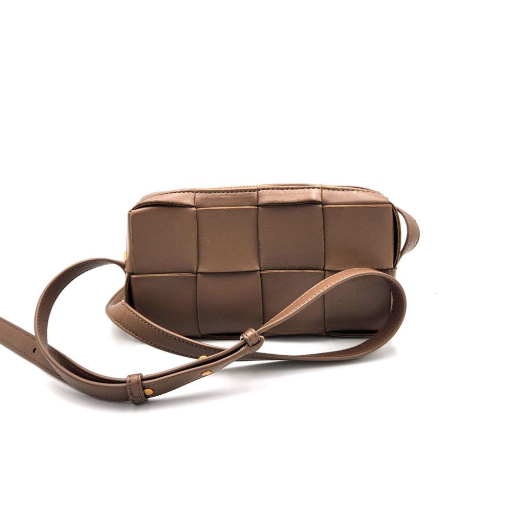 Brown Leather Bottega Veneta Crossbody Bag