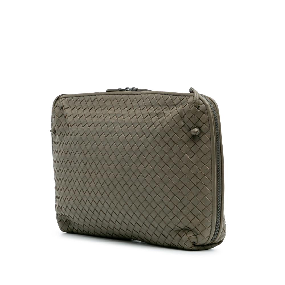 Brown Leather Bottega Veneta Crossbody Bag