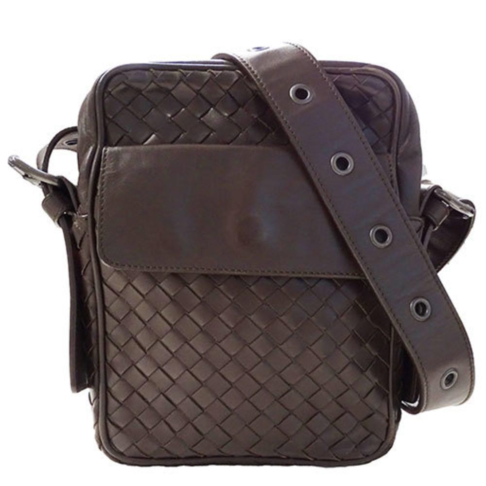 Brown Leather Bottega Veneta Shoulder Bag