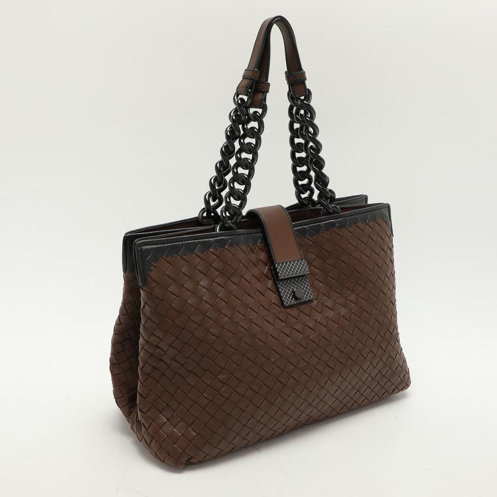 Brown Leather Bottega Veneta Tote