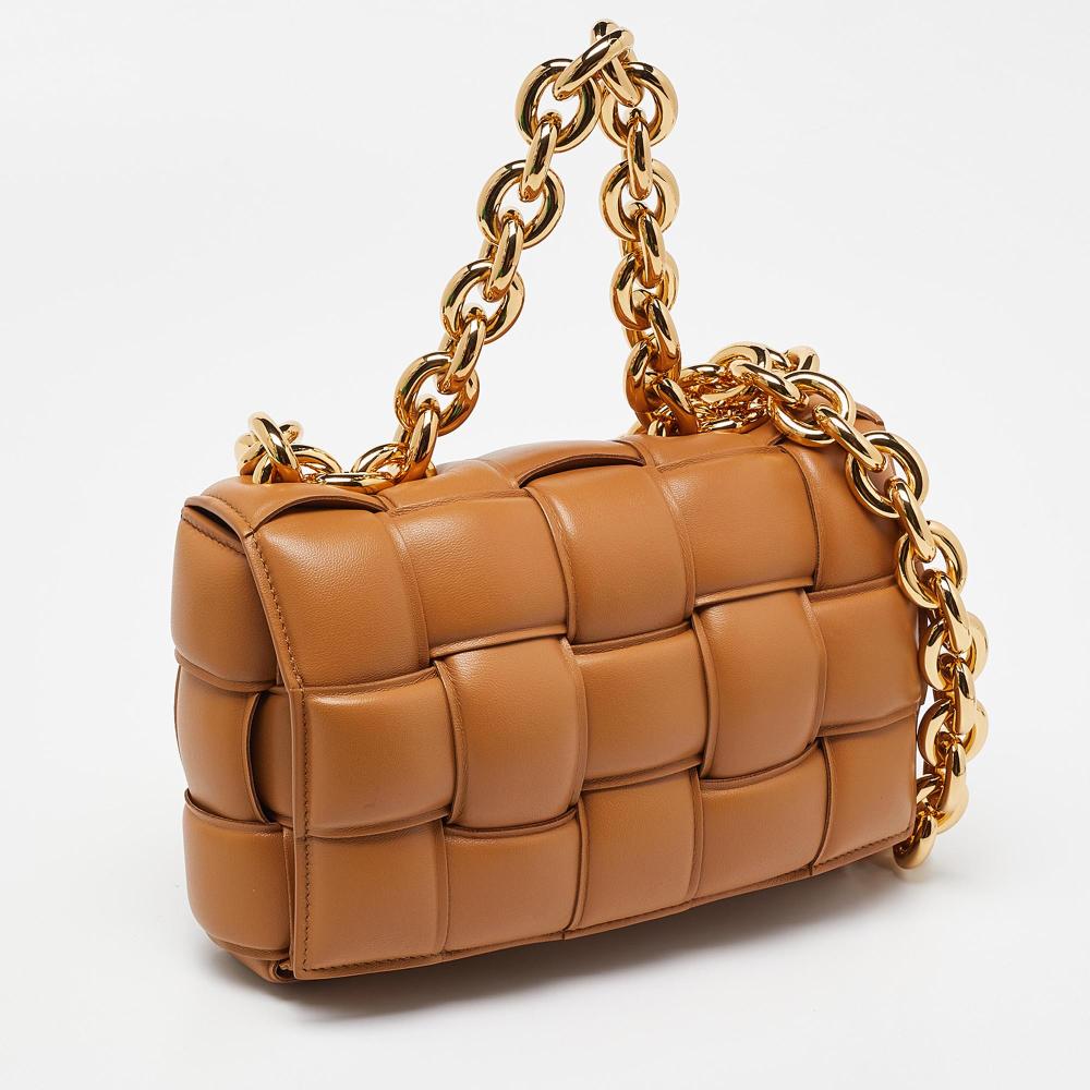 Brown Leather Bottega Veneta Shoulder Bag
