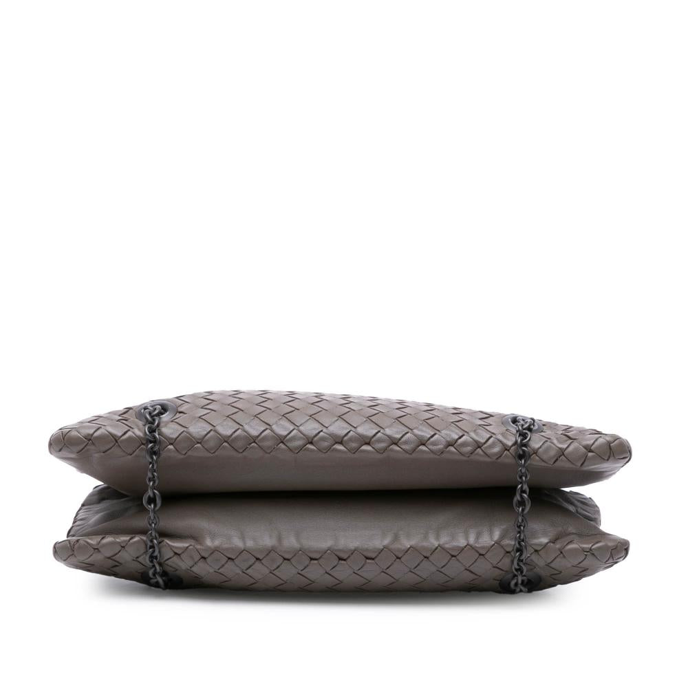 Brown Leather Bottega Veneta Shoulder Bag