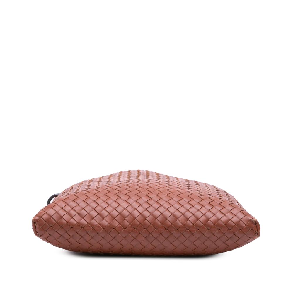 Brown Leather Bottega Veneta Crossbody Bag