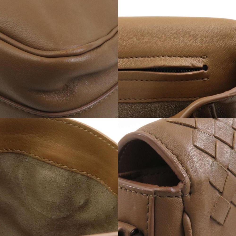 Brown Leather Bottega Veneta Crossbody Bag