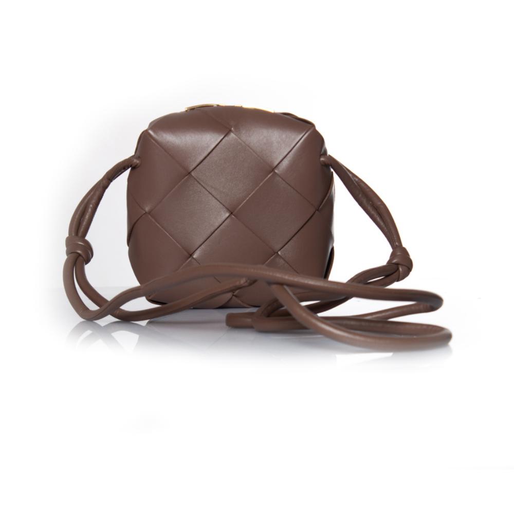 Brown Leather Bottega Veneta Shoulder Bag