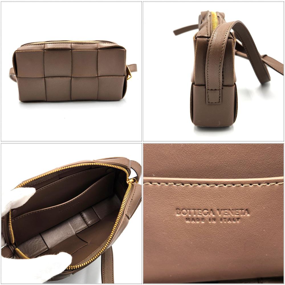 Brown Leather Bottega Veneta Crossbody Bag