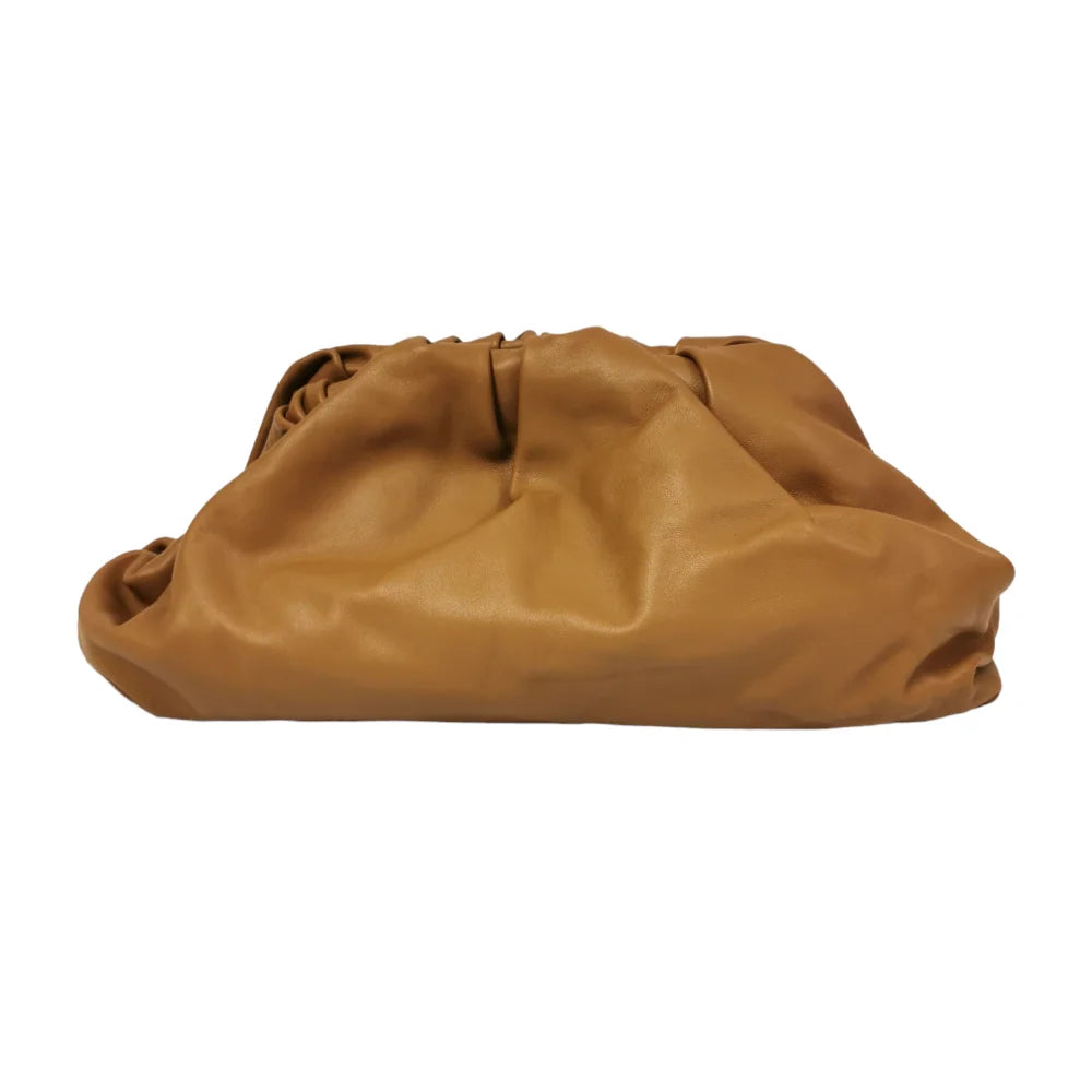 Brown Leather Bottega Veneta Pouches