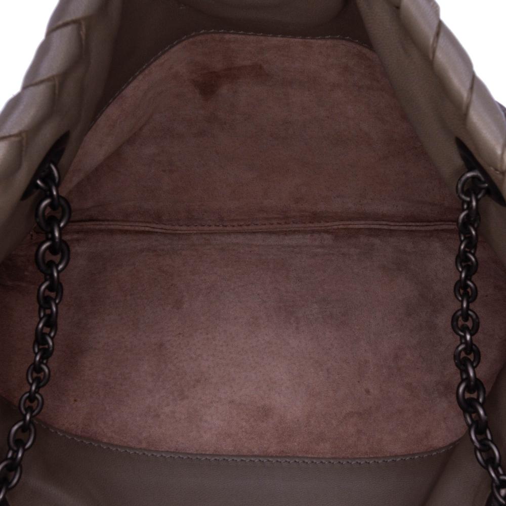Brown Leather Bottega Veneta Shoulder Bag