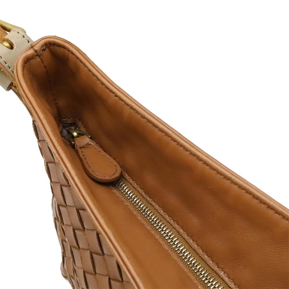 Brown Leather Bottega Veneta Shoulder Bag