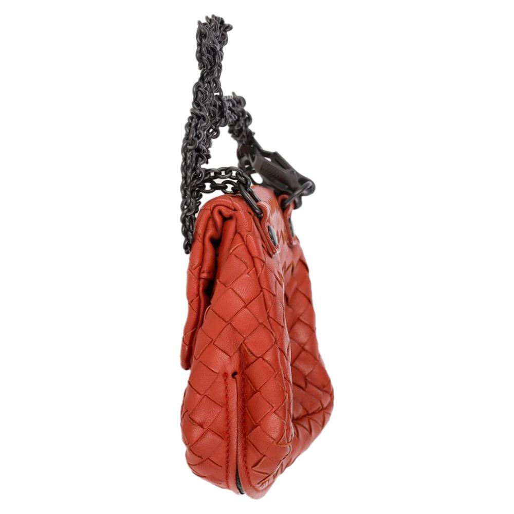 Brown Leather Bottega Veneta Crossbody Bag