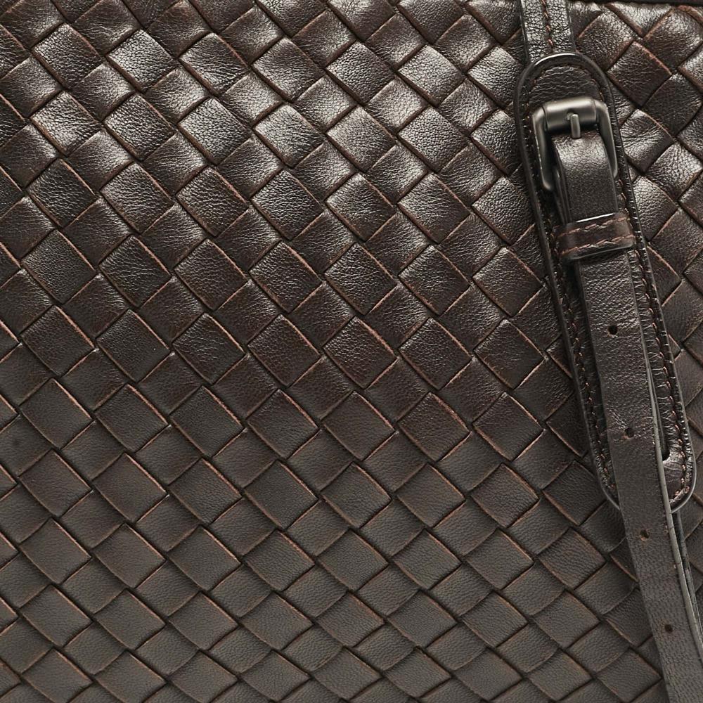 Brown Leather Bottega Veneta Crossbody Bag