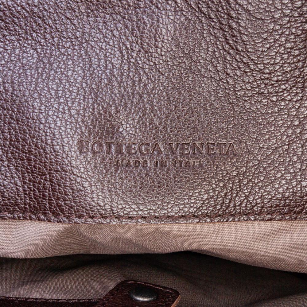 Brown Leather Bottega Veneta Crossbody Bag