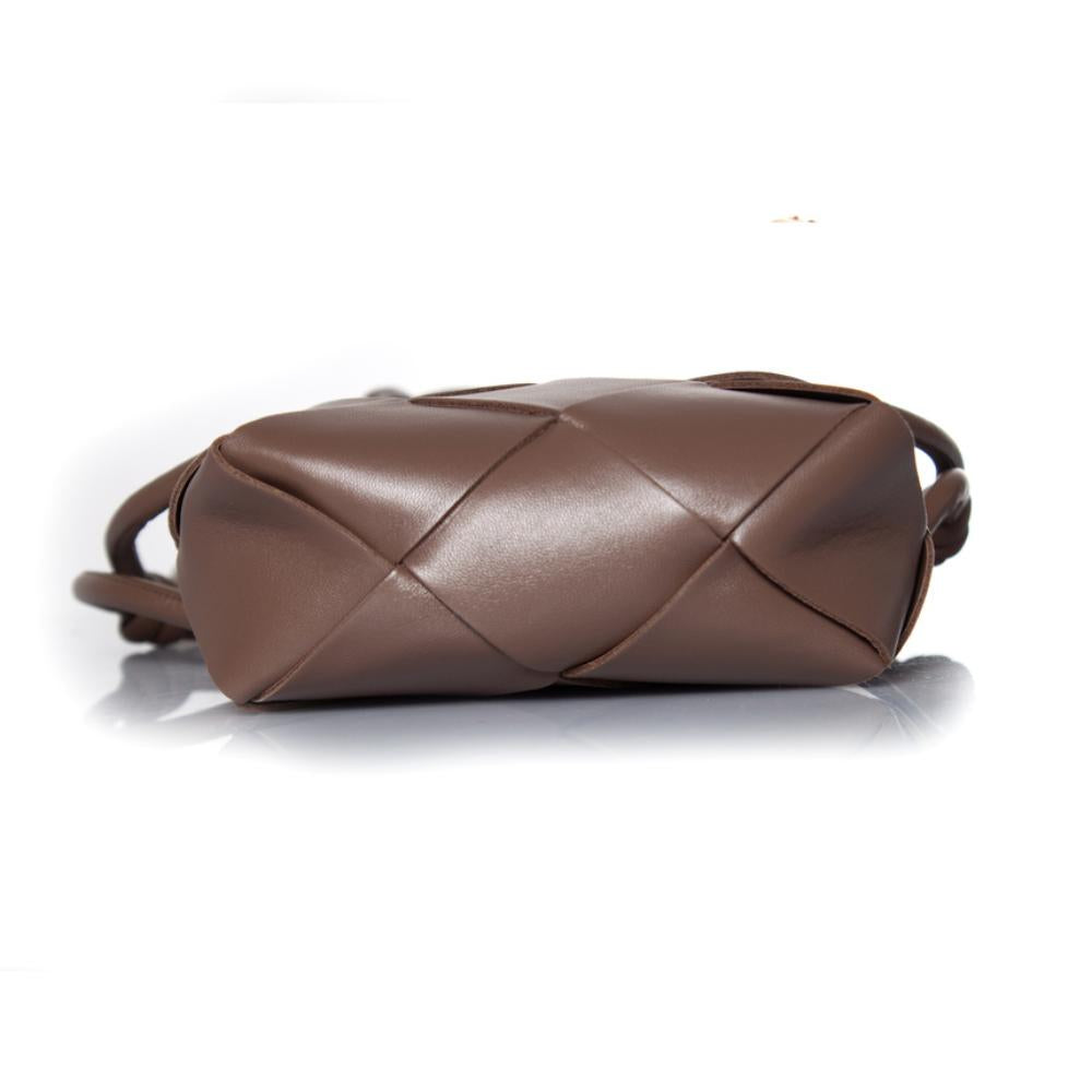 Brown Leather Bottega Veneta Shoulder Bag