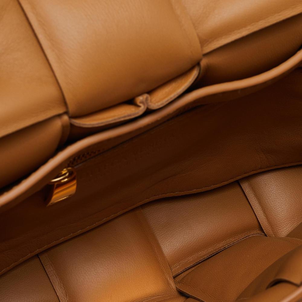 Brown Leather Bottega Veneta Shoulder Bag