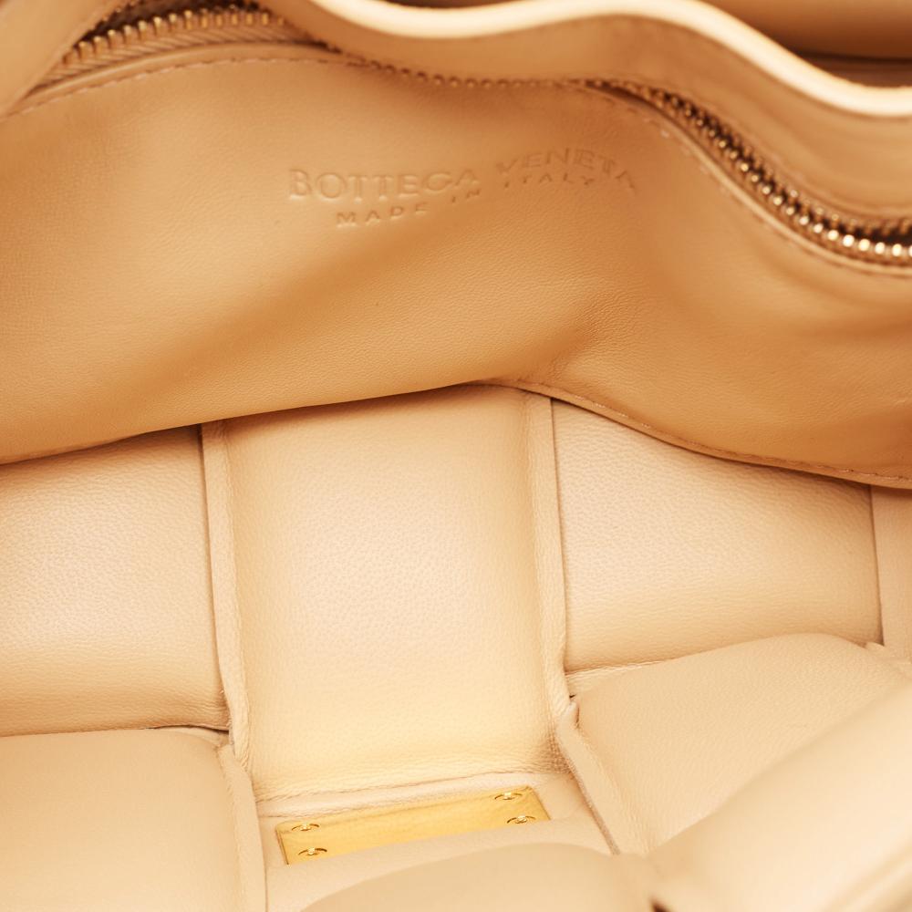 Brown Leather Bottega Veneta Padded Cassette Bag