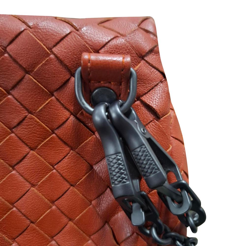 Brown Leather Bottega Veneta Crossbody Bag