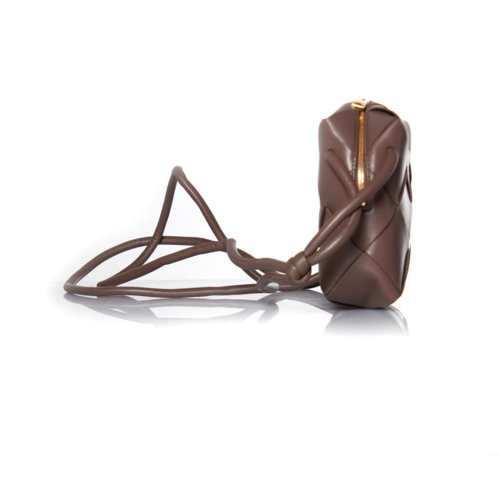 Brown Leather Bottega Veneta Shoulder Bag
