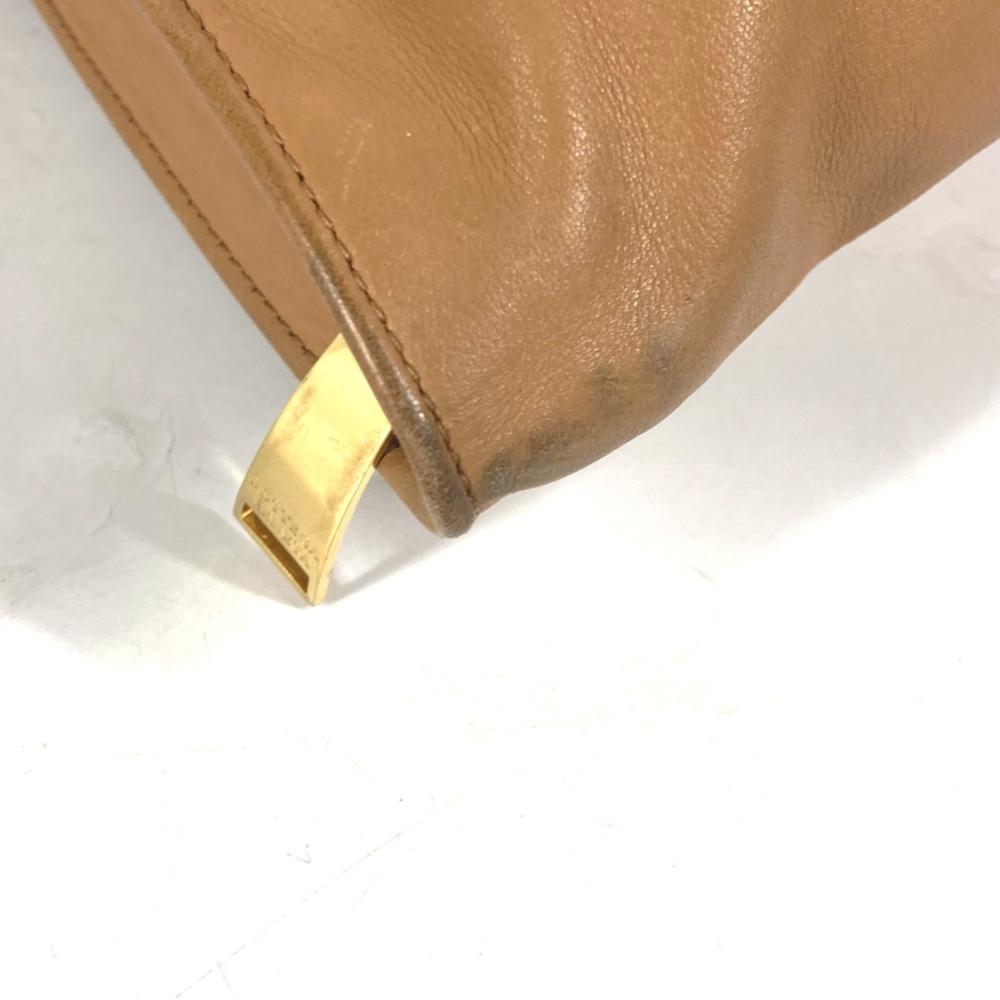 Brown Leather Bottega Veneta Pouches