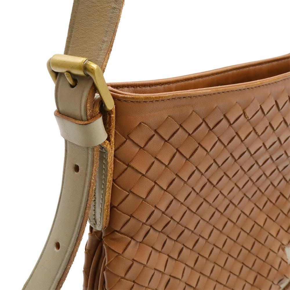 Brown Leather Bottega Veneta Shoulder Bag