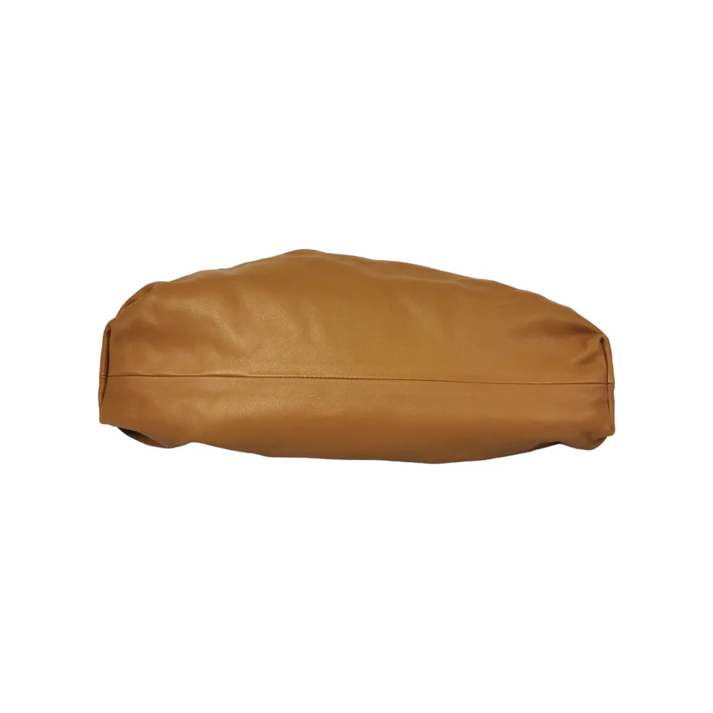 Brown Leather Bottega Veneta Pouches