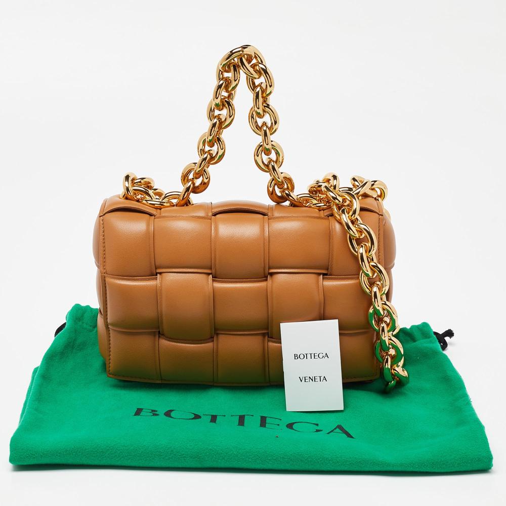Brown Leather Bottega Veneta Shoulder Bag