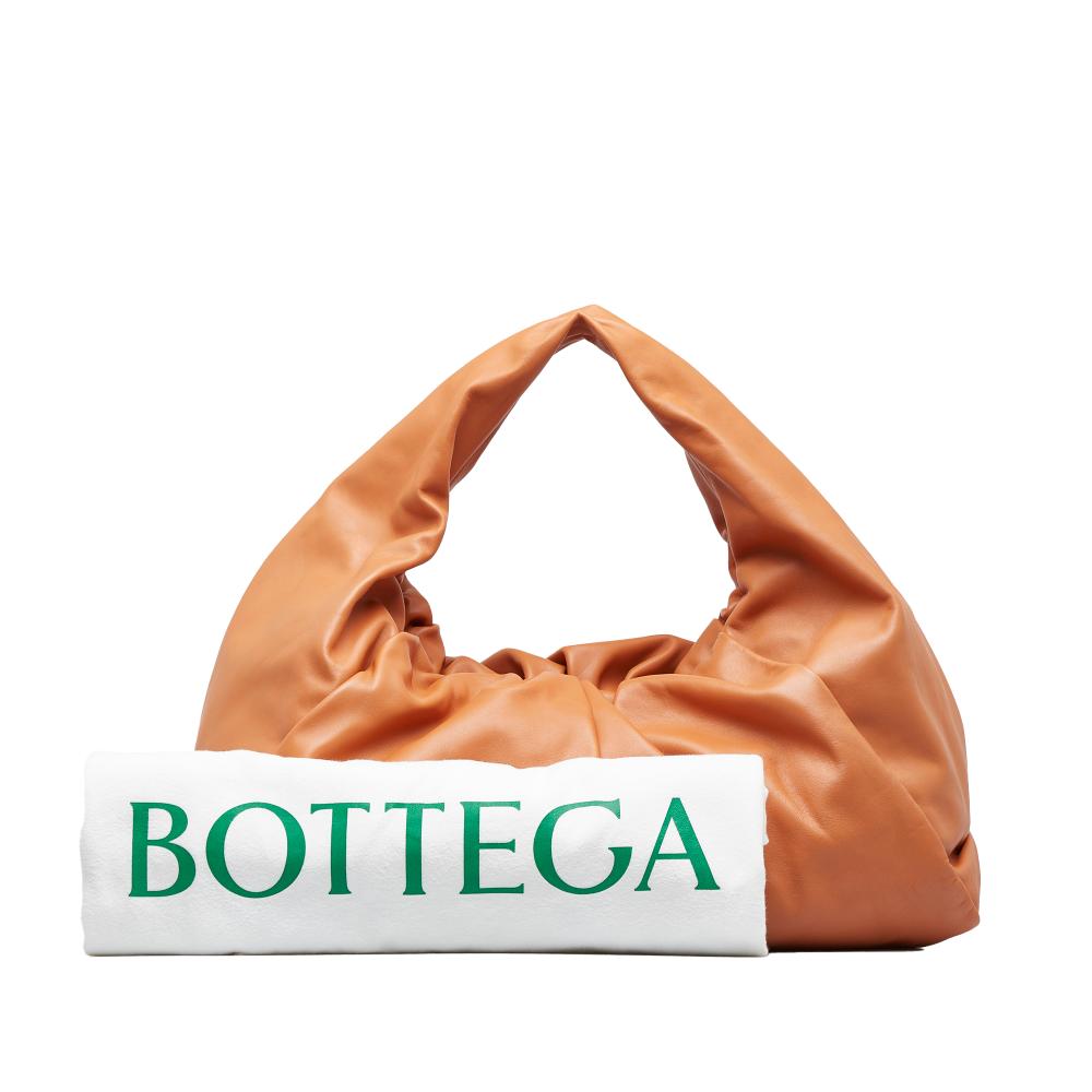 Brown Leather Bottega Veneta Pouches