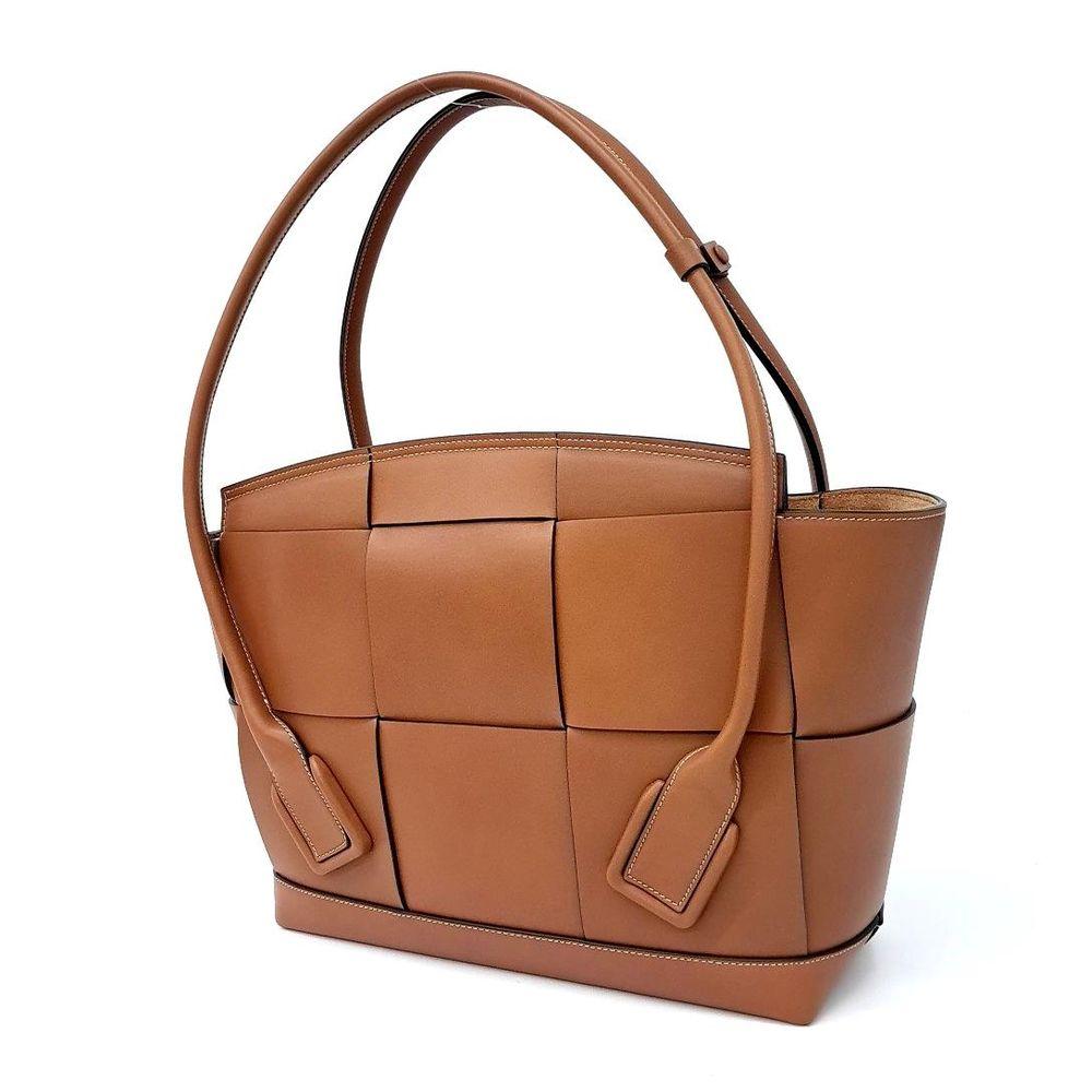 Brown Plastic Bottega Veneta Handbag