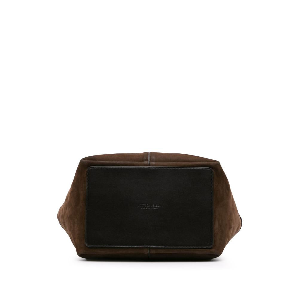Brown Suede Bottega Veneta Tote
