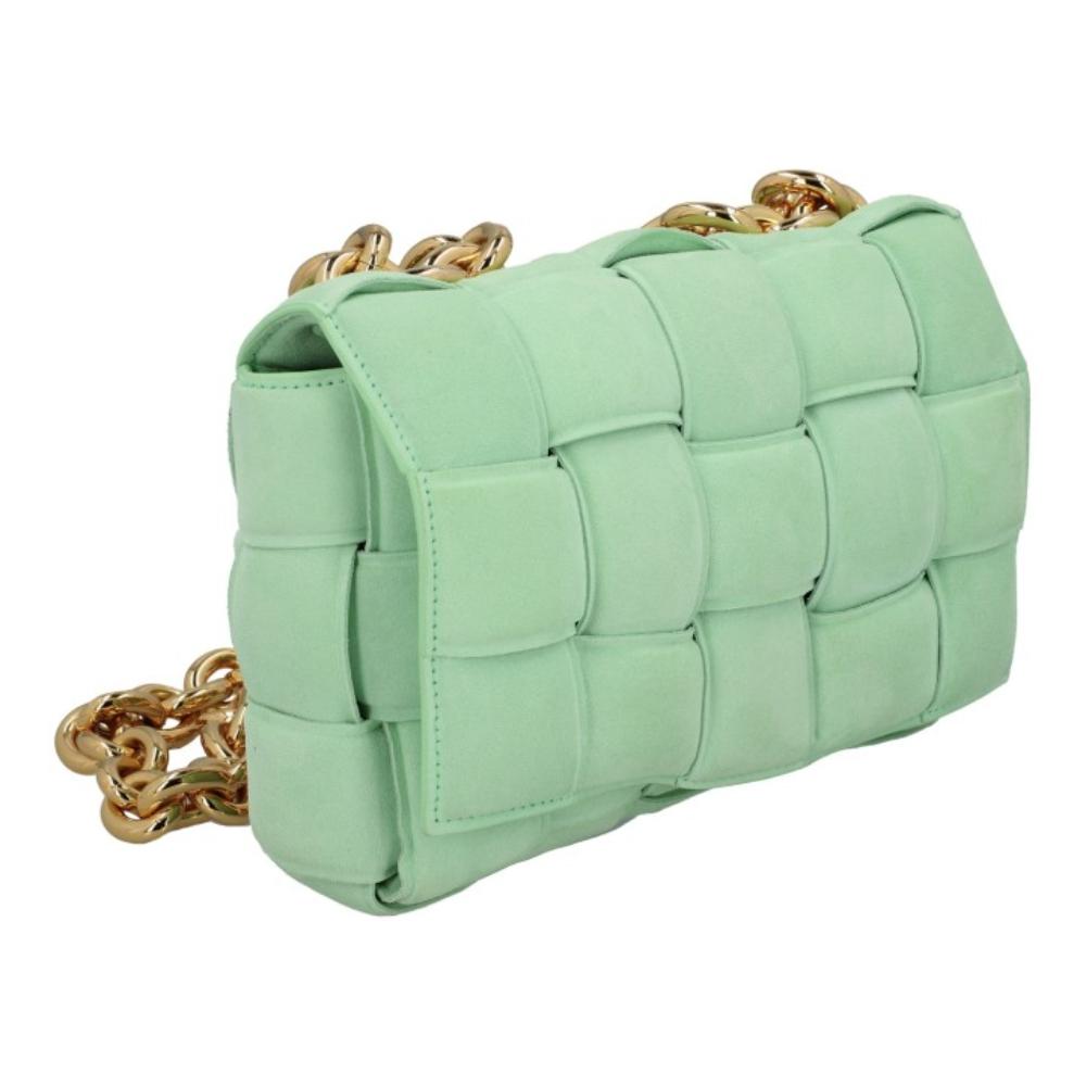 Gold Suede Bottega Veneta Cassette Bag