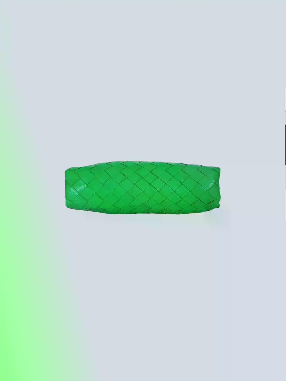 Green Fabric Bottega Veneta Pouches