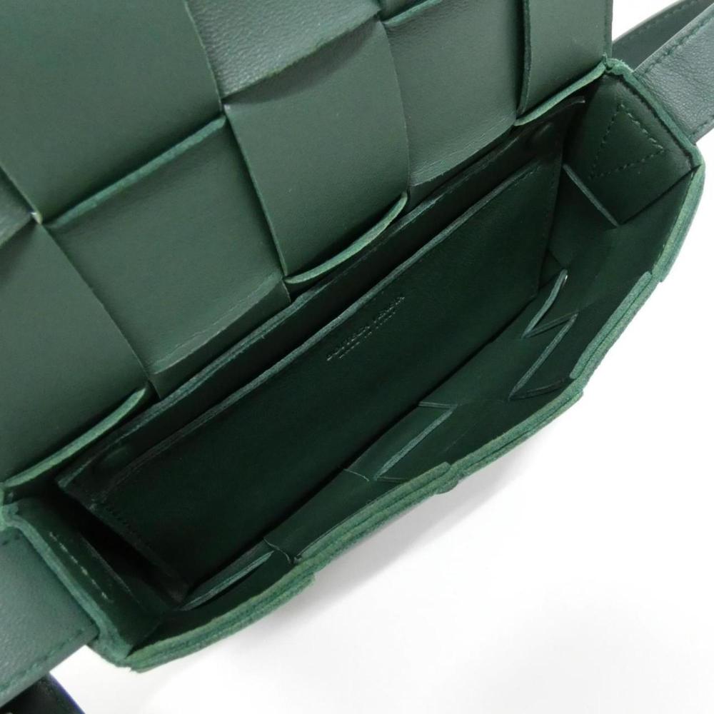 Green Fabric Bottega Veneta Shoulder Bag