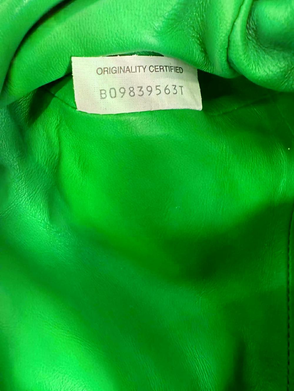 Green Fabric Bottega Veneta Pouches