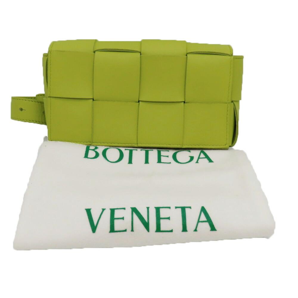 Green Leather Bottega Veneta Belt Bag