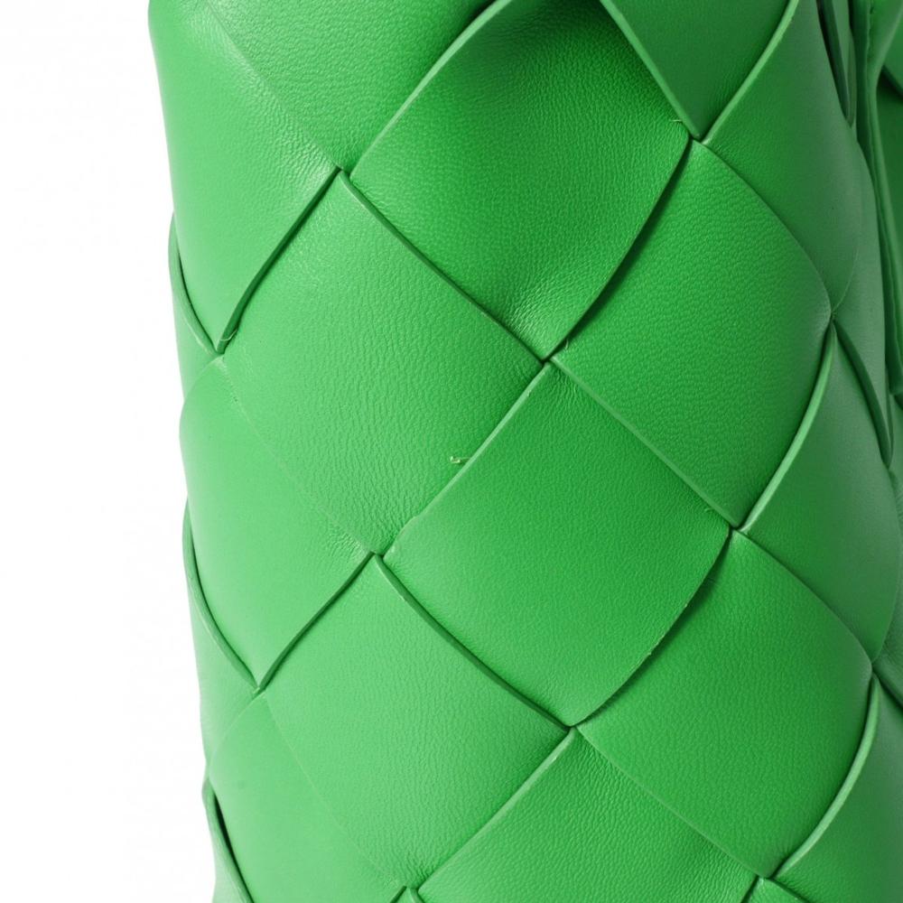 Green Leather Bottega Veneta Tote
