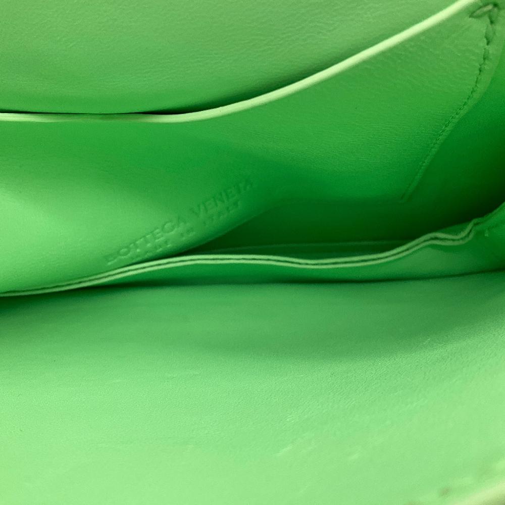 Green Leather Bottega Veneta Handbag