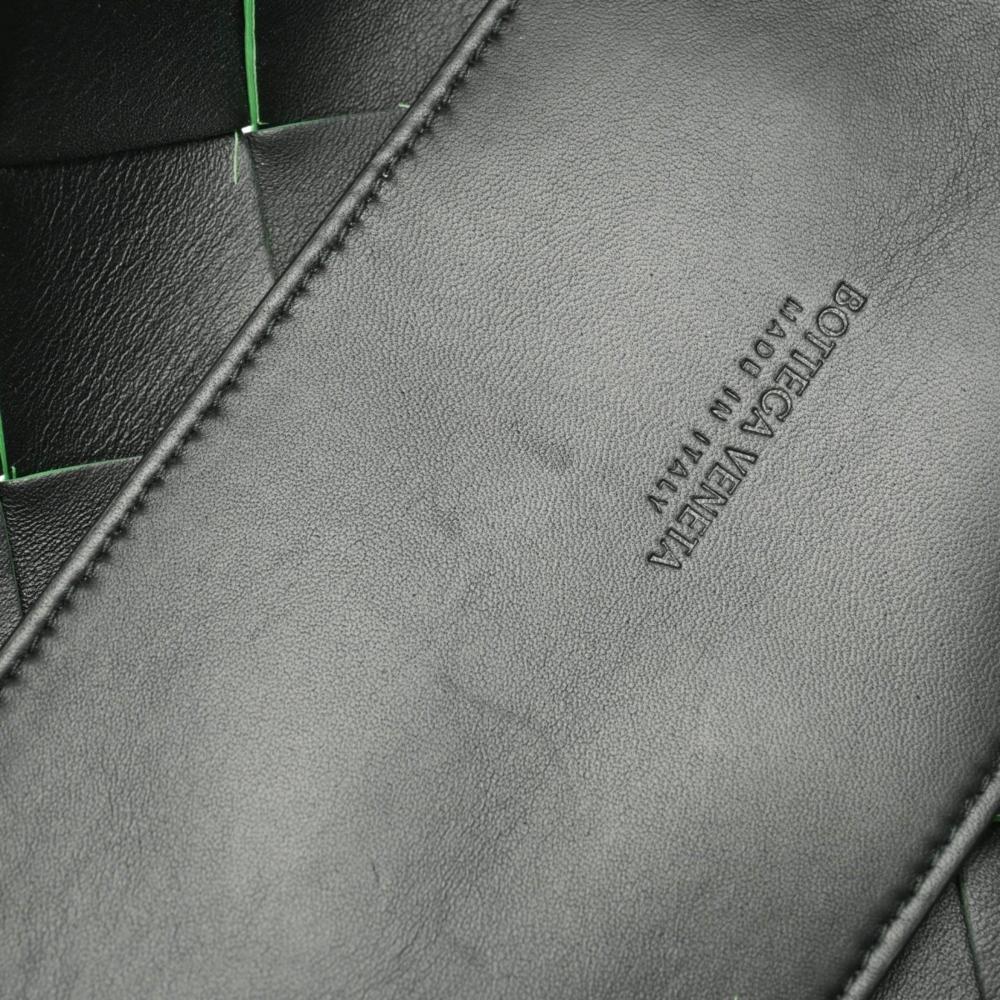 Green Leather Bottega Veneta Tote
