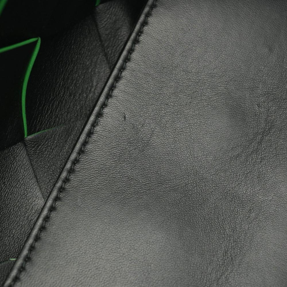 Green Leather Bottega Veneta Tote