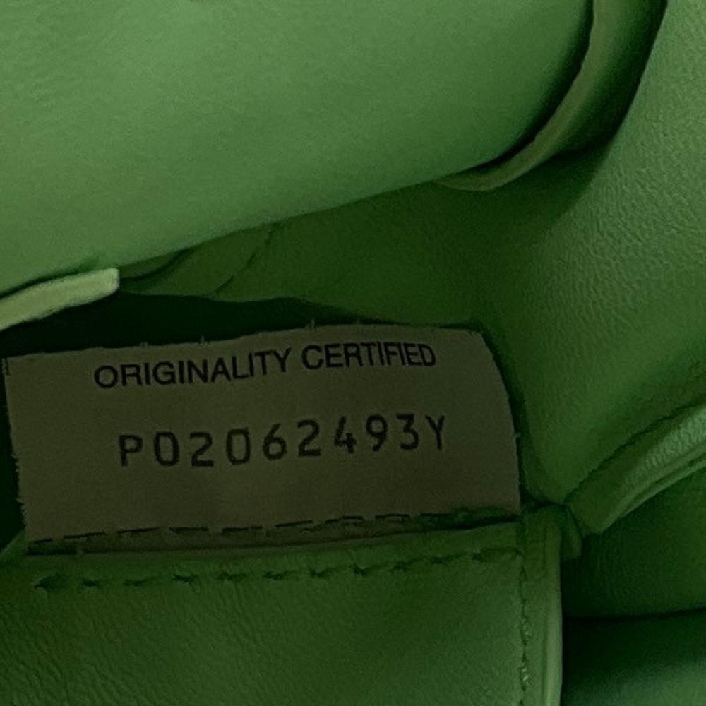 Green Leather Bottega Veneta Handbag
