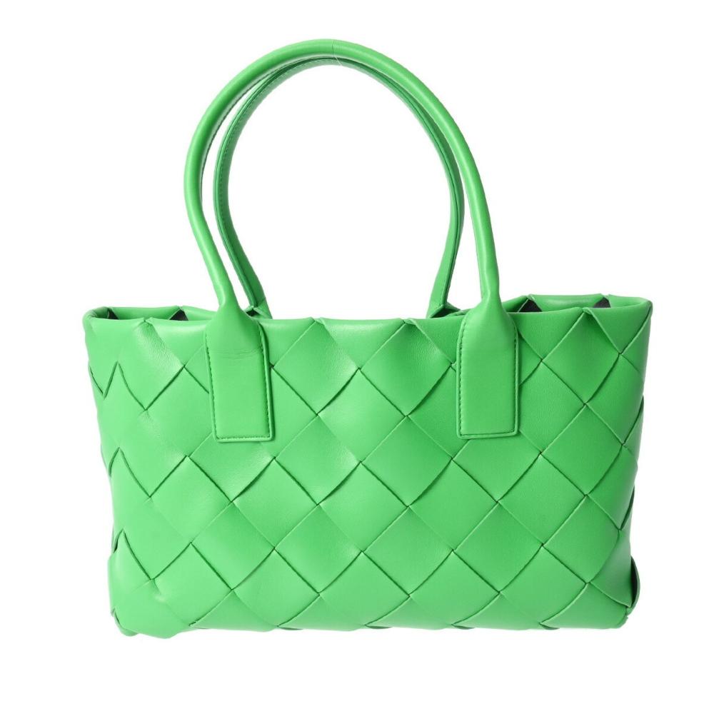 Green Leather Bottega Veneta Tote