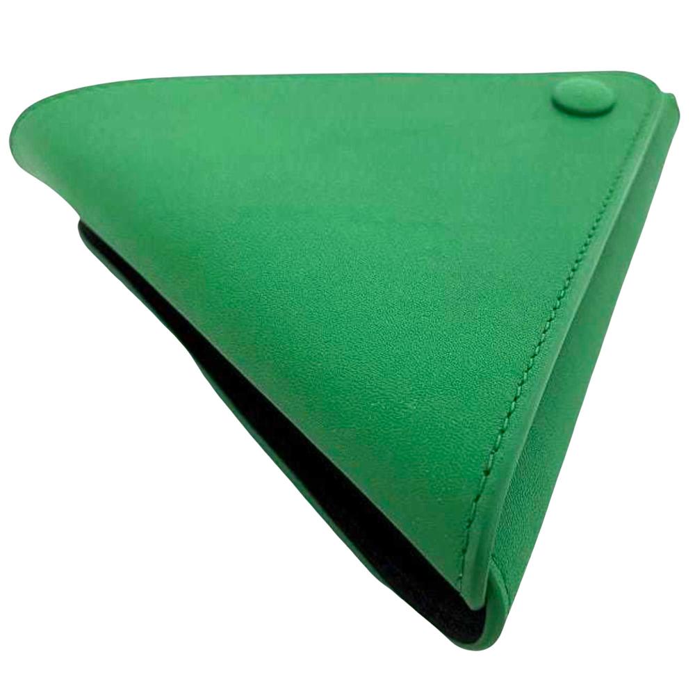 Green Leather Bottega Veneta Clutch