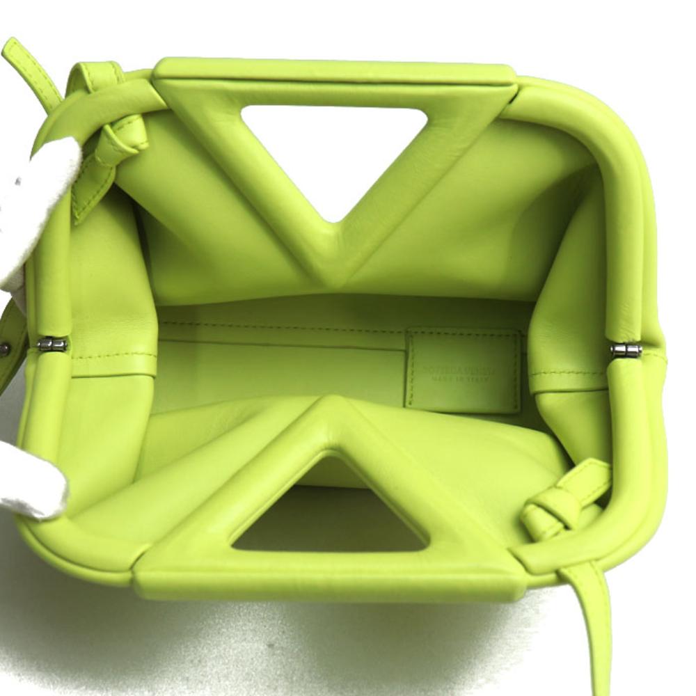 Green Leather Bottega Veneta Crossbody Bag