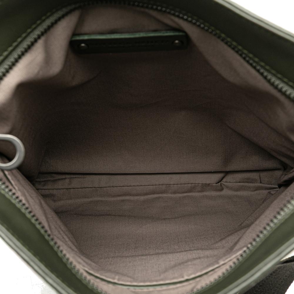 Green Leather Bottega Veneta Crossbody Bag