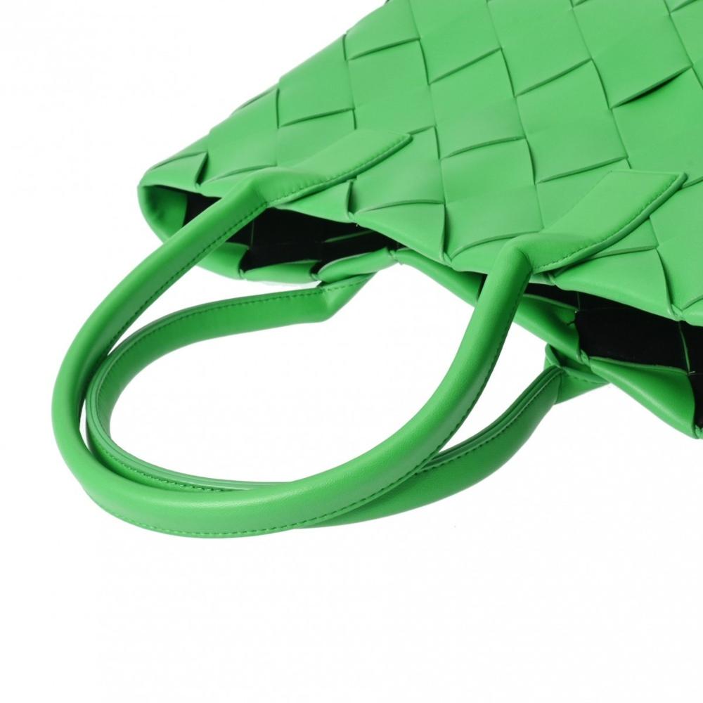 Green Leather Bottega Veneta Tote